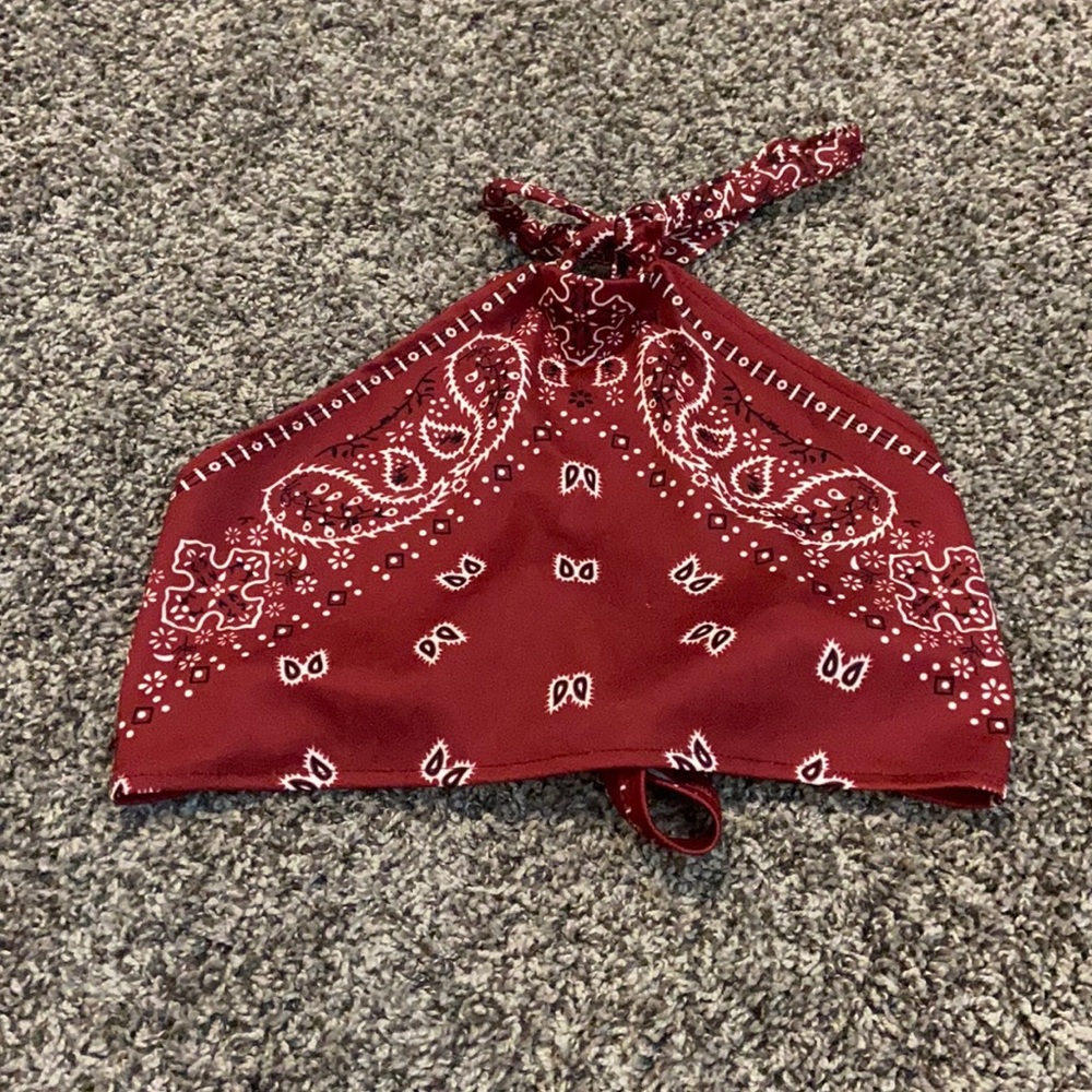 Bandana tie top